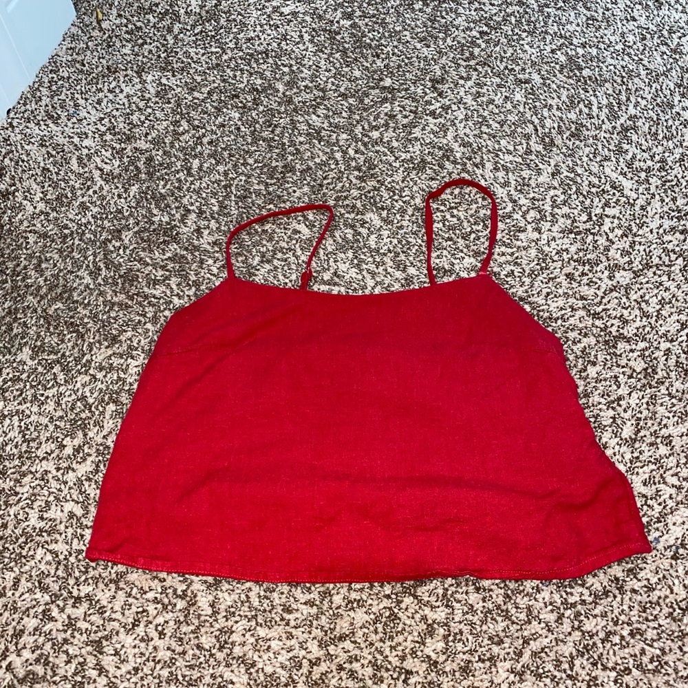 Red Brandy Melville Tank